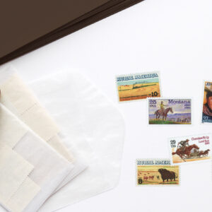 Vintage Postage Wild West Display
