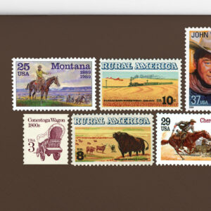 Vintage Postage Wild West
